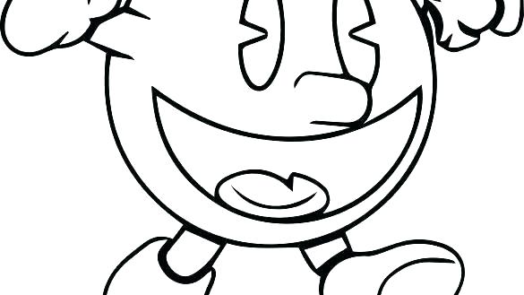 585x329 Pac Man Coloring