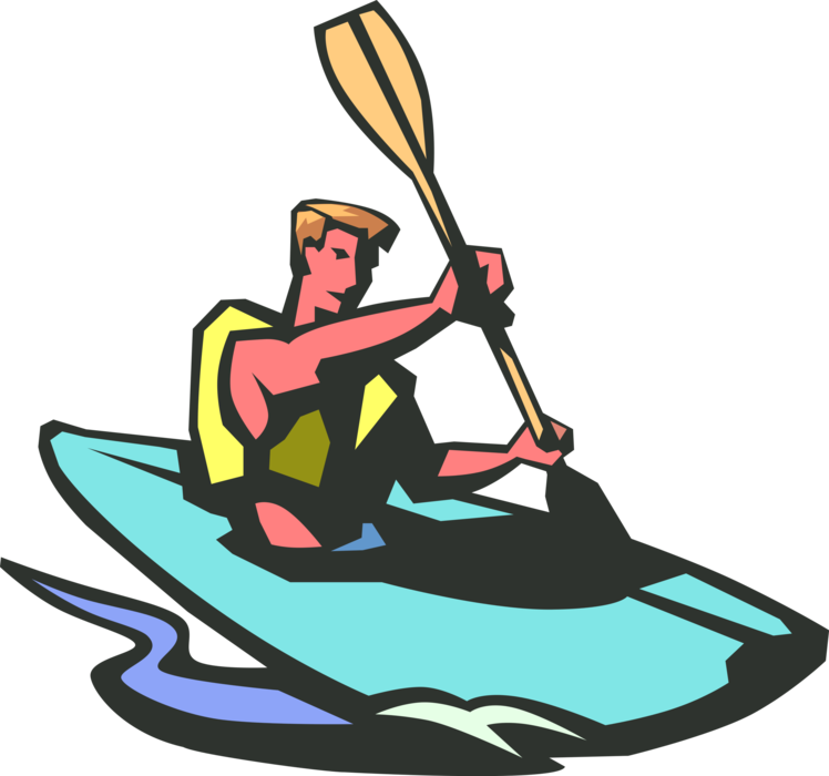 748x700 collection of free kayak drawing kayaker download on ui ex