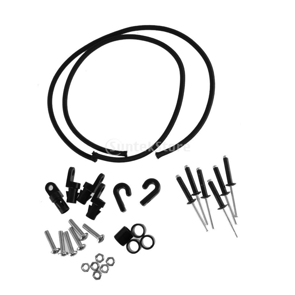 1024x1024 kayak canoe boat double paddle keeper kit set rigging accessories