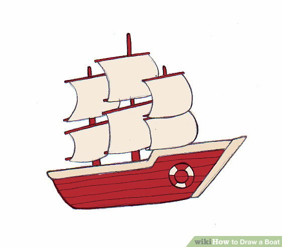 562x494 Ways To Draw A Boat