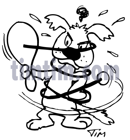 431x464 Free Drawing Of A Dog Paddle Bw From The Category Pets