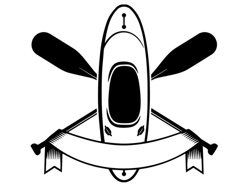 794x597 kayak logo kayaking canoe canoeing rafting water paddle etsy