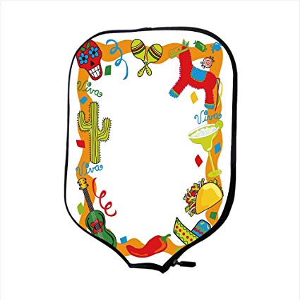 425x425 Iprint Neoprene Pickleball Paddle Racket Cover Case