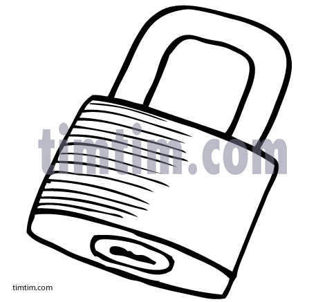 470x437 Free Drawing Of Padlock Bw From The Category Building Home Tools