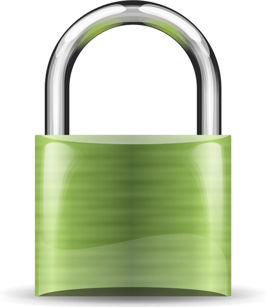 519x600 Padlock Olive Free Vector In Open Office Drawing