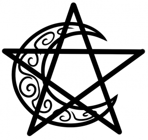 302x286 How To Draw A Pagan Star, Step
