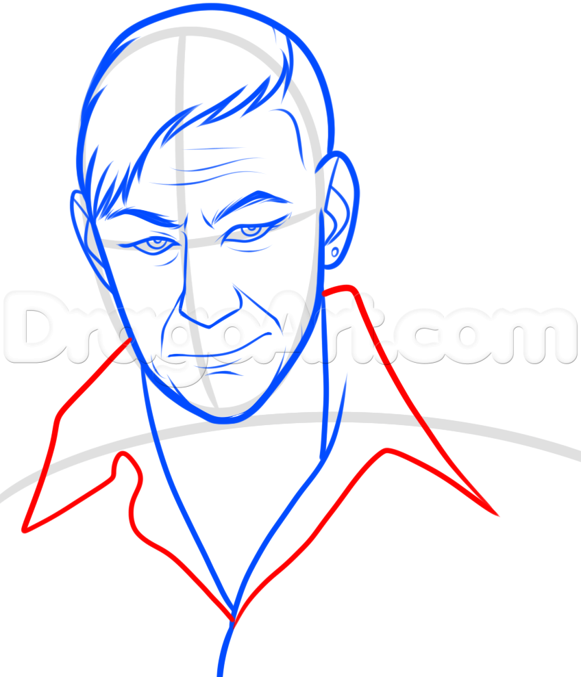 848x989 Step How To Draw Pagan Min From Far Cry