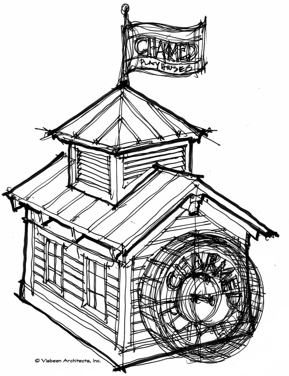 1000x1301 Playhouses Visbeen Architects, Inc