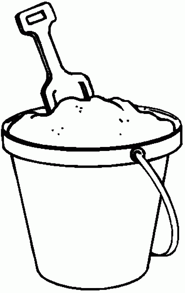600x949 Fill A Bucket Coloring Page