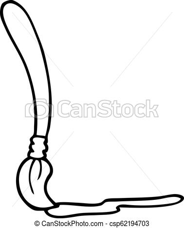 378x470 Line Drawing Cartoon Paint Brush