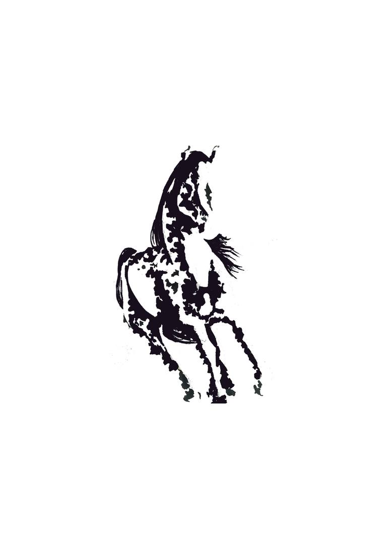 770x1089 Horse Paint Painting