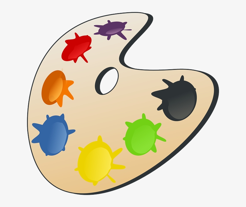 820x690 Icon, Brush, Palette, Paint, Drawing, Cartoon, Template