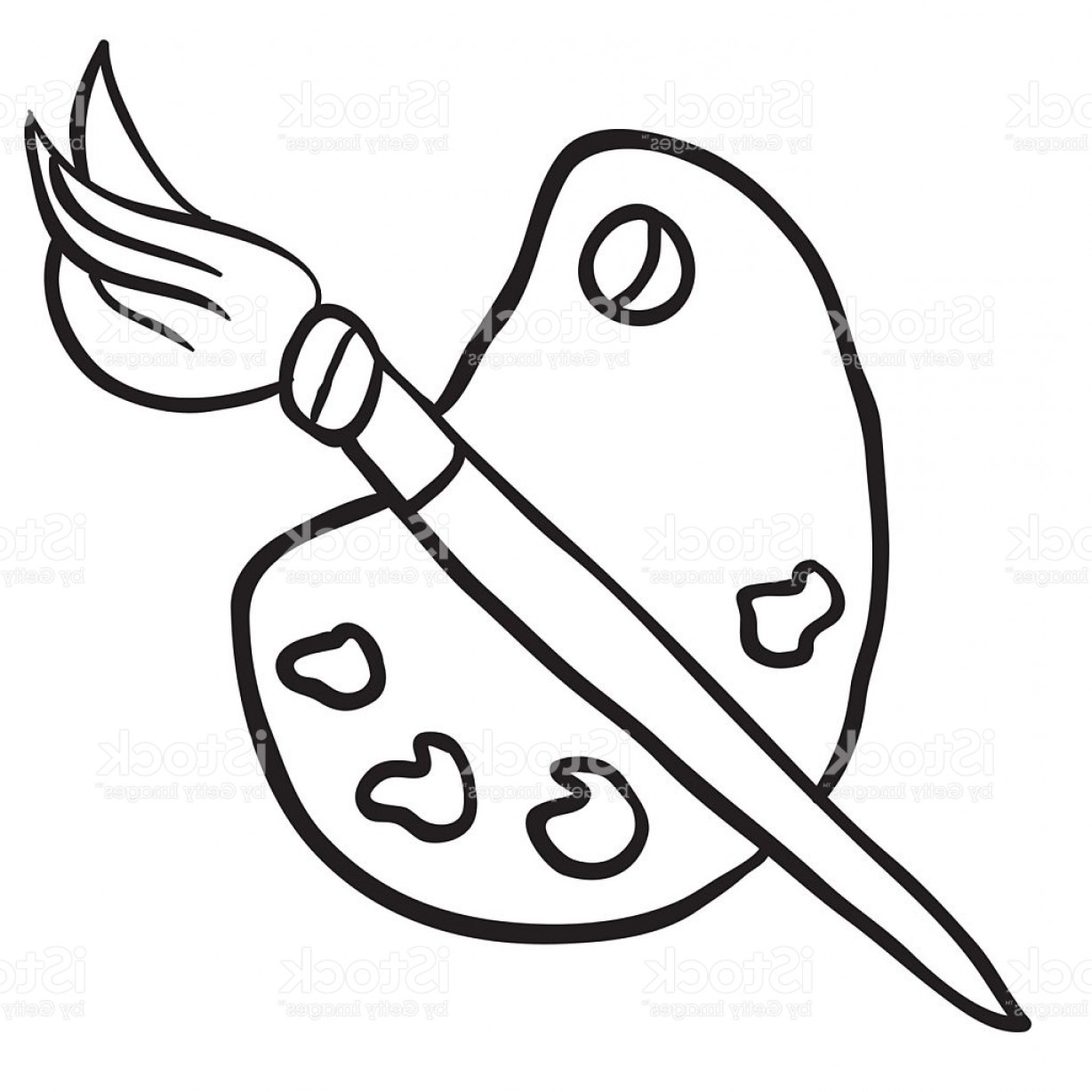 1228x1228 painters palette vector art lazttweet