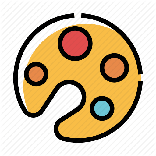 512x512 Palette Vector Paint Pallet Transparent Png Clipart Free