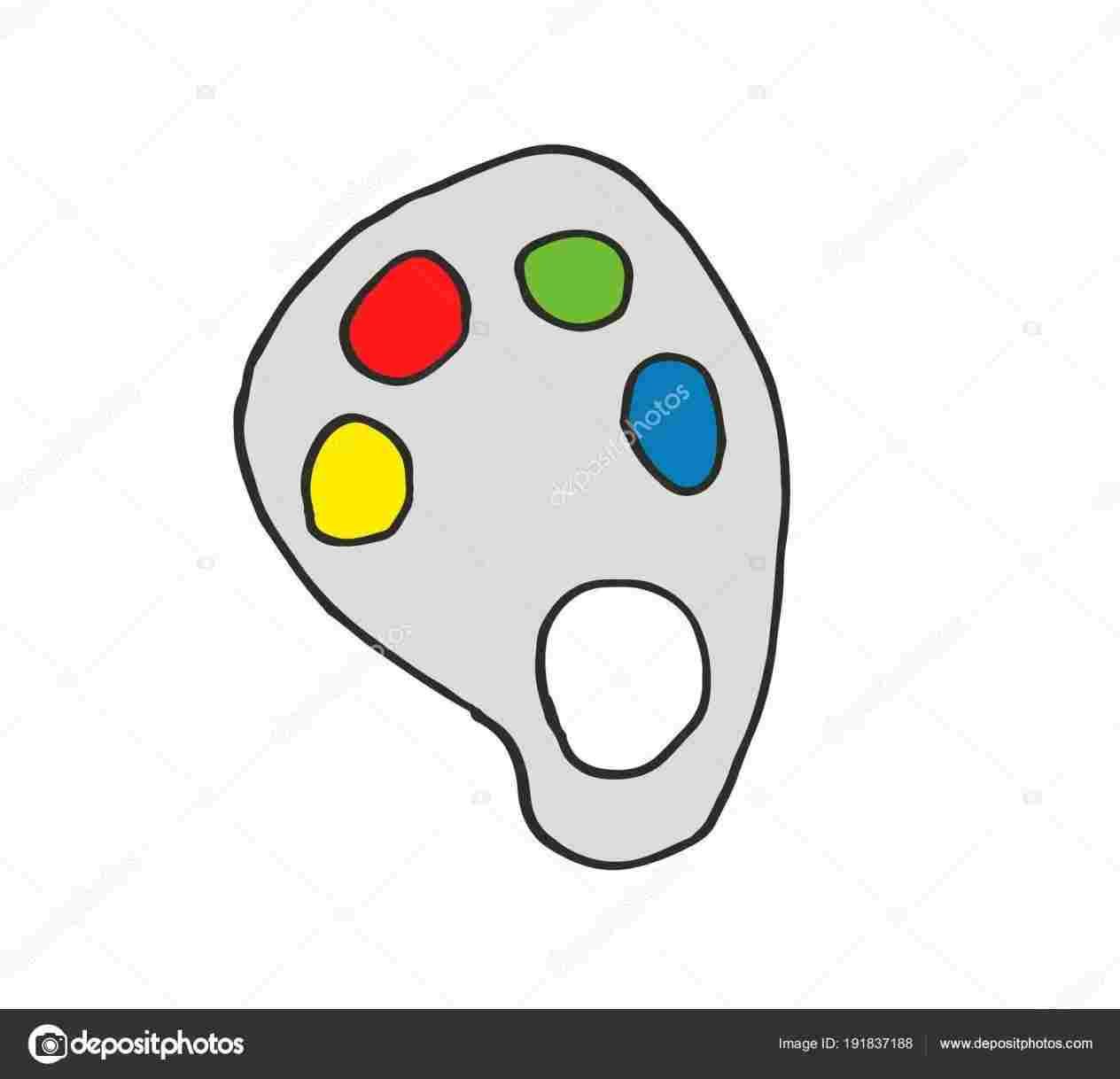 1264x1218 sketch paint pallet drawing palette paint colors vector hand drawn