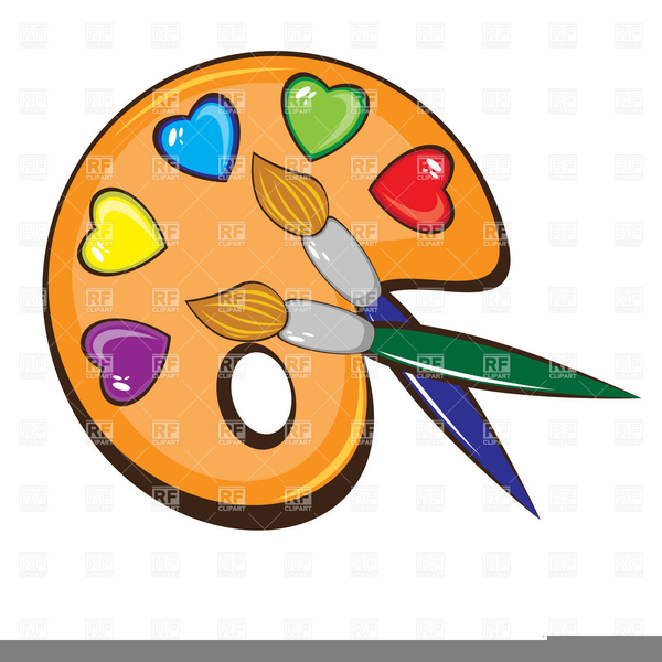 600x600 Artist Paint Pallet Clipart Free Images