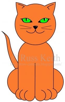 250x394 How To Draw A Cartoon Cat Paint Shop Pro Tutorials And Resources