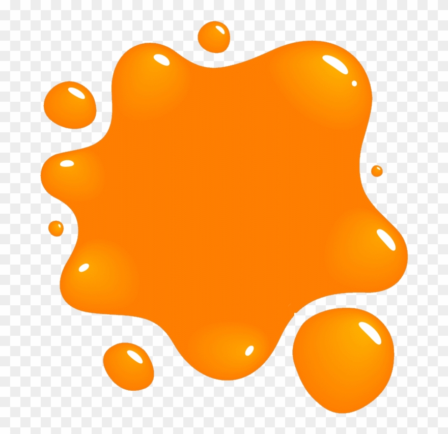 880x853 Paint Clipart Clipart Orange Splat Png Cliparts Co
