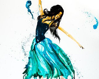 340x270 Watercolor Splatter Etsy
