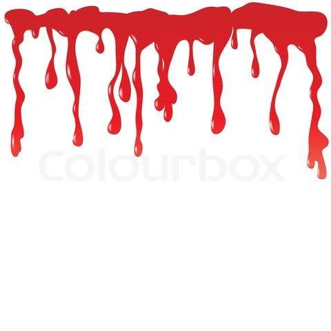 480x480 cartoon blood splatter stock vector of 'blood dripping' creepy