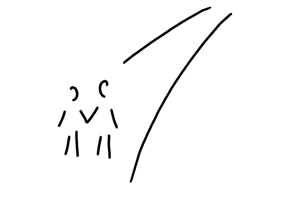 900x636 Pair Of Man Woman On A Way Drawing