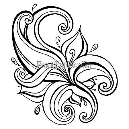 450x450 Paisley Background Hand Drawn Ornament