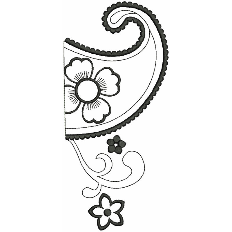 800x800 Paisley Stocking C