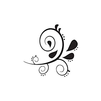 425x425 Paisley Vine Art