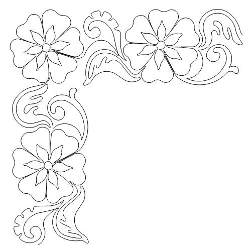 500x500 Almost Paisley Floral Anne Bright Designs