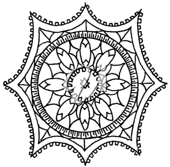 350x344 Dover Collection Floral, Folk And Paisley Designs