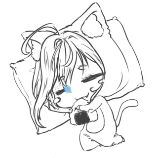320x320 My Oc Xin Juan Sleeping In Her Cat Pajama Xd Wip