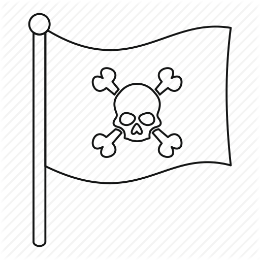 512x512 Collection Of Free Flag Drawing Outline Download On Ui Ex