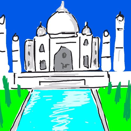 500x499 Palace Drawings