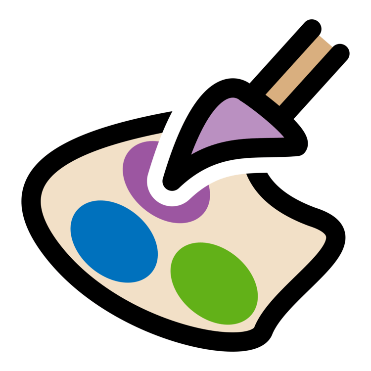 750x750 Drawing Palette Clipart Clipart Portal