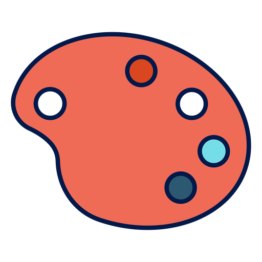 512x512 Drawing Palette School Icon