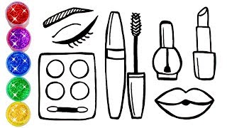 320x180 Glitter Paint Palette Drawing And Coloring For Kids How To Draw