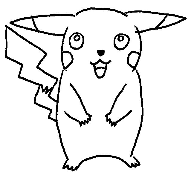 649x596 Find Out How To Draw Pikachu In Ten Steps! This Free Online Cartoon