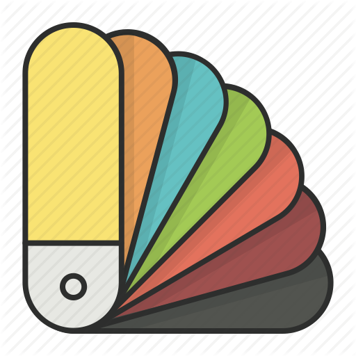 512x512 Color, Colors, Fan, Pallet, Pantone Icon