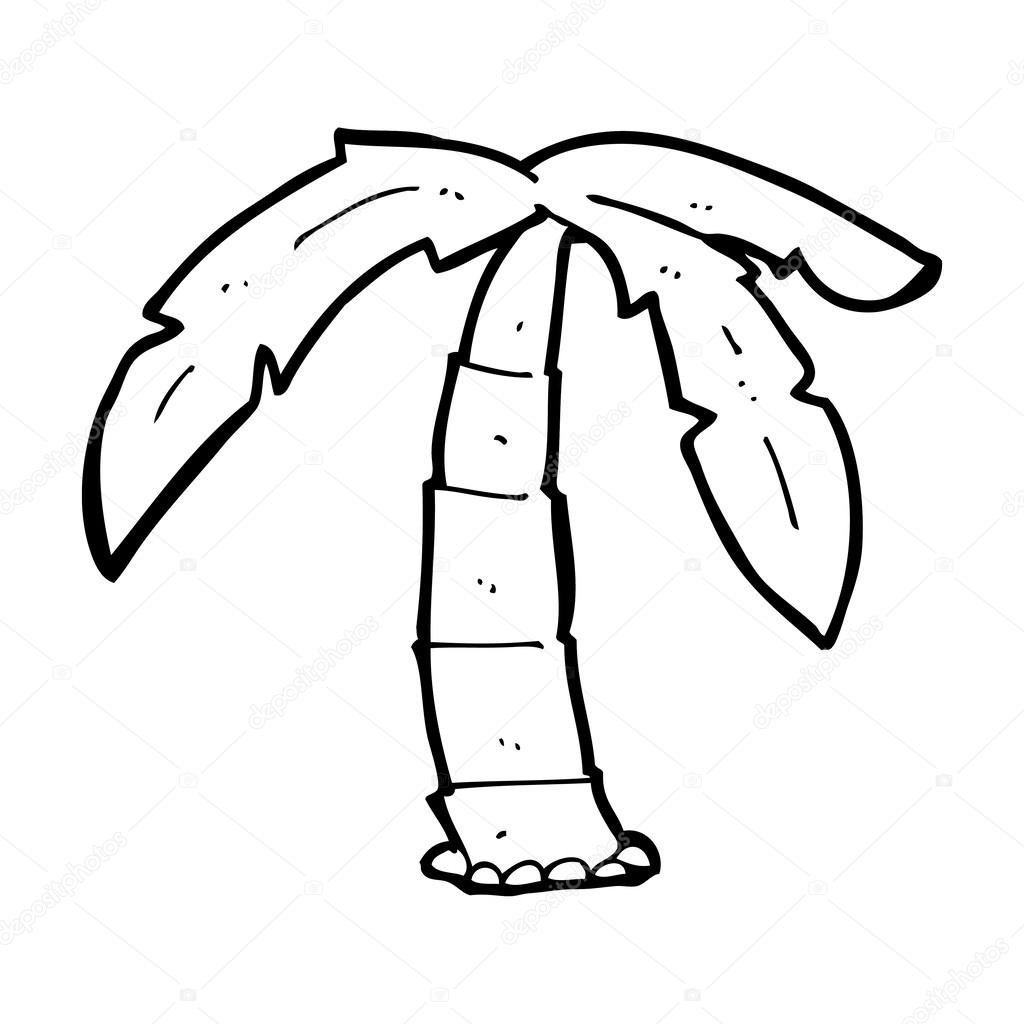 1024x1024 Huge Collection Of 'cartoon Palm Tree Drawing' Download More Than