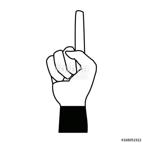 500x500 Symbol, Palm, Hand, Five, Vector, Illustration, Showing, Waving