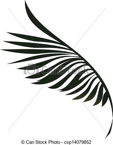 367x470 Palm Leaf Print Vectors