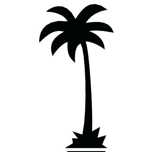 Palm Tree Drawing Outline | Free download on ClipArtMag