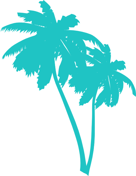 462x595 Blue Drawing Palm Tree Transparent Png Clipart Free Download