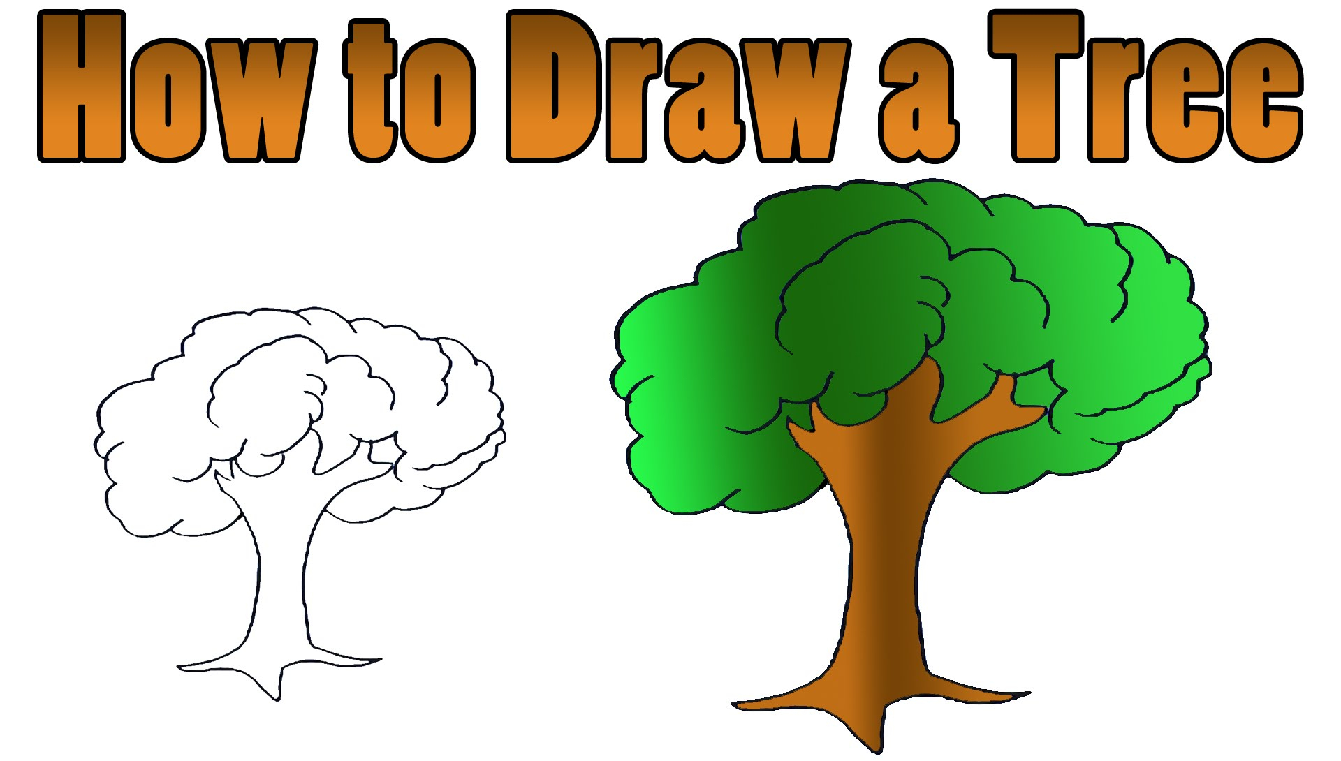 1920x1090 How To Draw Trees Step