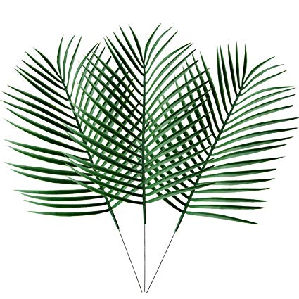 425x425 Keebgyy Artificial Palm Tree Faux Leaves