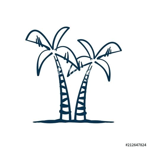 500x500 Clip Art Palm Trees Medianet