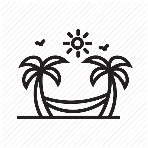 512x512 Drawing Beach Coconut Tree Transparent Png Clipart Free Download