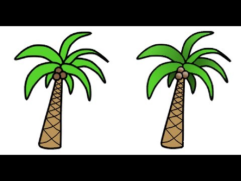 480x360 How To Draw Palm Trees In Palm Tree Drawing