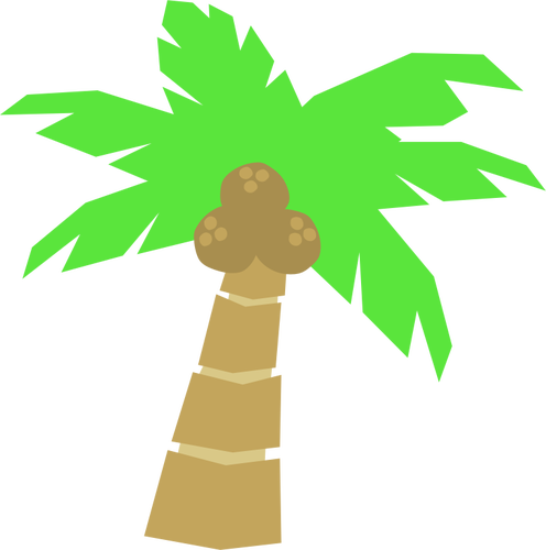 496x500 Palm Tree Drawing