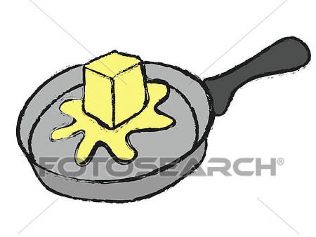 640x480 Frying Pan Clipart Drawing